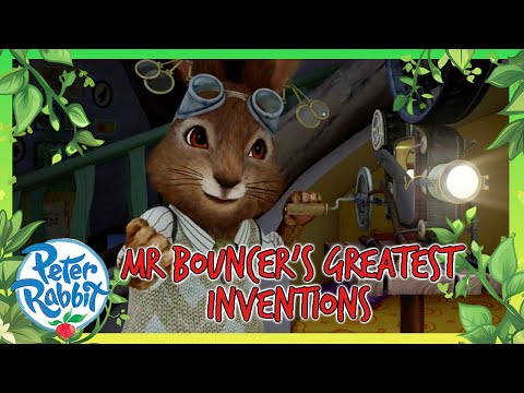 @OfficialPeterRabbit - 🐰🛠 Mr Bouncer's Greatest Inventions! 🛠🐰 | 15+ Hour | Cartoon for Kids