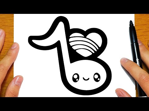 HOW TO DRAW A CUTE MUSICAL NOTE | Easy drawings