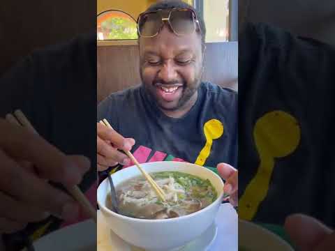 First Time Eating Pho Ever!