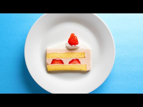 ASMR 無限ショートケーキ