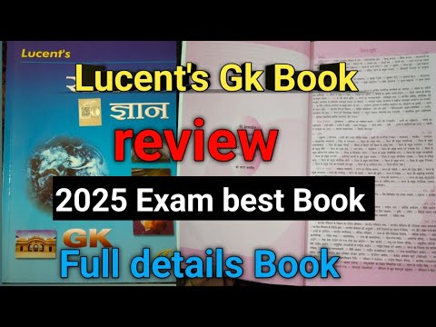 Lucent  GK book 2024-25 full review! Lucent's samanya adhyan book vlogs 2024