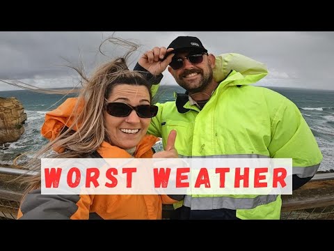 Caravan Life in the Rain | Great Ocean Road