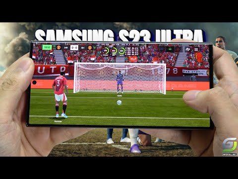 Samsung Galaxy S23 Ultra test game EA SPORTS FC MOBILE 24 2024 | Snapdragon 8 Gen 2