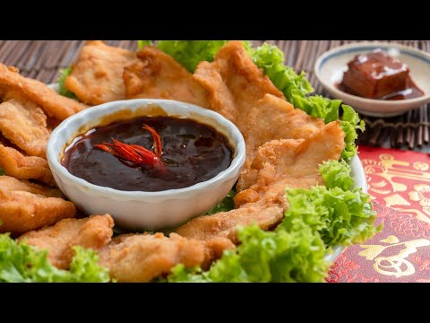 南乳炸鸡片 ❤ Nam Yu Fried Chicken 下酒配饭都好好吃，红彤彤很适合农历新年呢！[My Lovely Recipes]