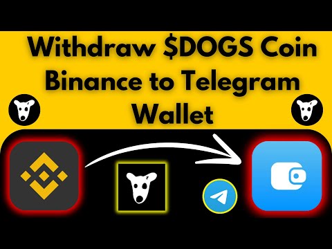 How to Withdraw DOGS Binance to Telegram Wallet | How to Send DOGS from Binance to Telegram Wallet