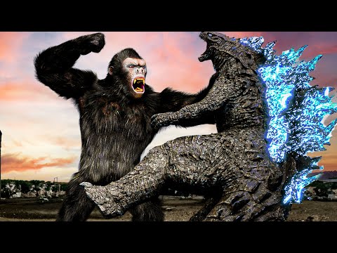 King Kong VS  Godzilla | Kingdom of the Planet of the Apes VS Jurassic Park 4 | Dinosaur | Kong 2