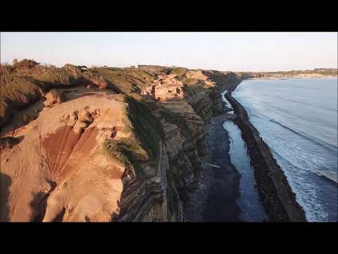 銚子　屏風ヶ浦　空撮 【４K映像】