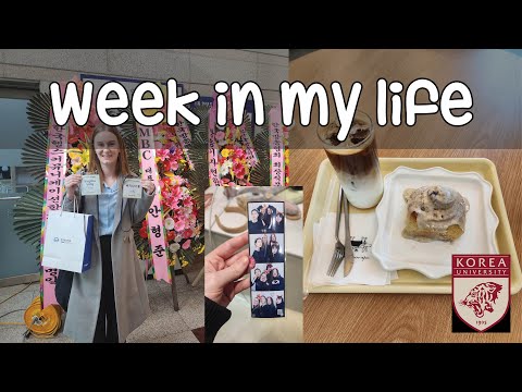 A Week in My Life | GKS Student at Korea University Graduate School of Media and Communication