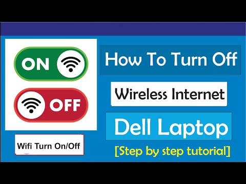 How to Turn On Wifi Dell Laptop: how to manually turn on WIFI on dell laptop