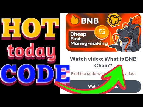 What is BNB chain ? answer|HOT wallet today BNB on chain code |Hot wallet New task complete solution