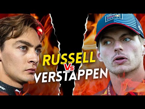 Max Verstappen VS George Russell DRAMA!