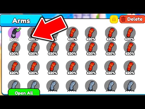 Opening A TON Of DIAMOND CRATES in Arm Wrestle Simulator..