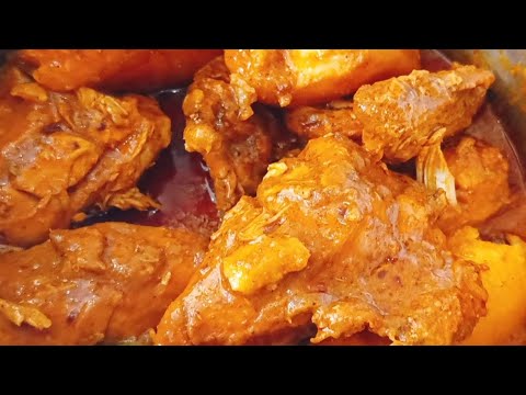 Tandoori chicken with gravy | tikka chicken | chicken roast recipe | Steam chicken