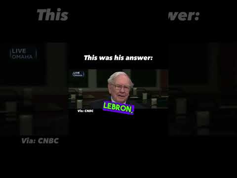 LeBron James asks Warren Buffett for Investing advice 💸📈