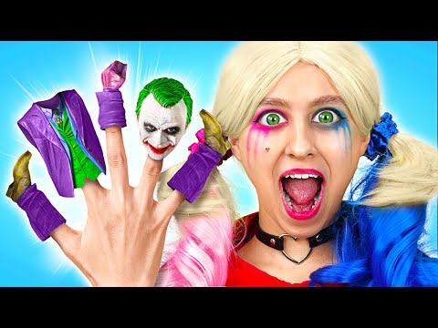 DOLL MAKEOVER into JOKER! Beauty Hacks and TikTok Gadgets from Harley Queen by La La Life Emoji