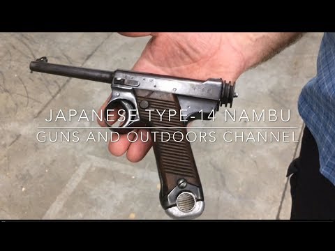 WWII Japanese Nambu Pistol -- Type 14