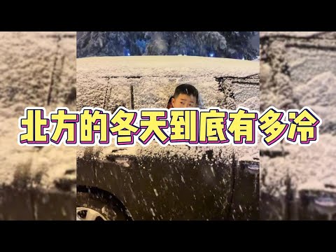 盘点北方的冬天到底有多冷，有种冷叫看着都冷~