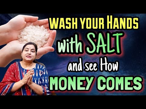 The Truth About just wash your hands with salt .......MONEY ATTRACTS Will Shock You 🤔🤔🤔|LOTUS REIKI