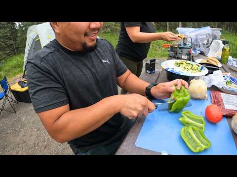 Tent Camping & Fishing Alaska