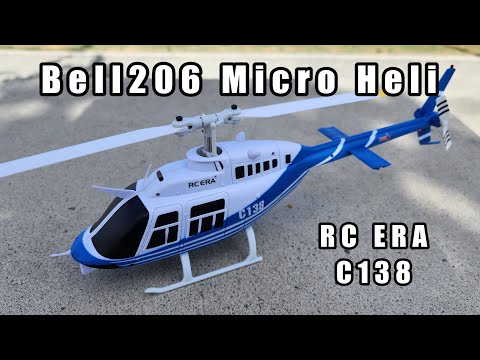 LOOKS AMAZING! | RC ERA C138 Bell 206 RC Helicopter RTF Review 🚁