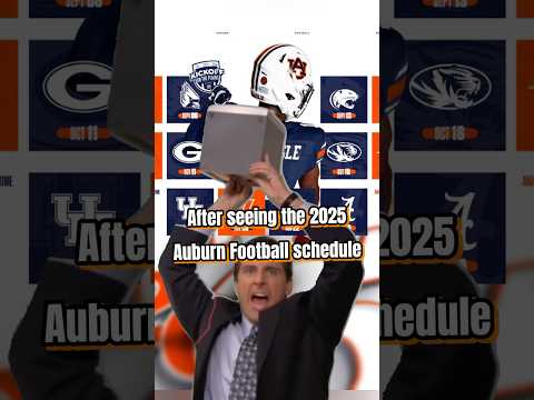 Auburn Football 2025 is set! #WarEagle #auburn #auburnfootball