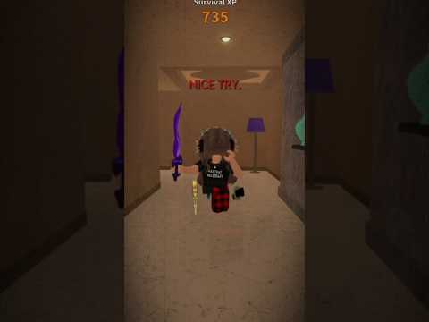 i CAUGHT the KNIFE? 😱… #roblox #mm2 #robloxshort #murdermystery2