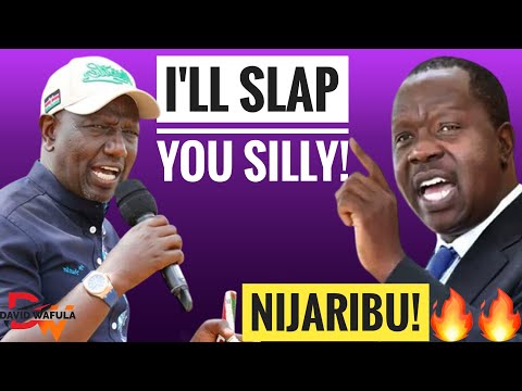 THE DAY PRESIDENT RUTO ALMOST SLAPPED MATIANGI IN FRONT OF UHURU KENYATTA!