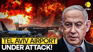 Israel Houthi War: Houthis Deadly Attack On Israel's Capital, Tel Aviv Airport Under Attack | LIVE