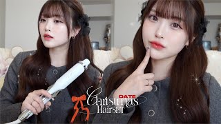 【巻き髪のつくり方📝】とクリスマスデートヘアアレンジ🎅🏻🤎