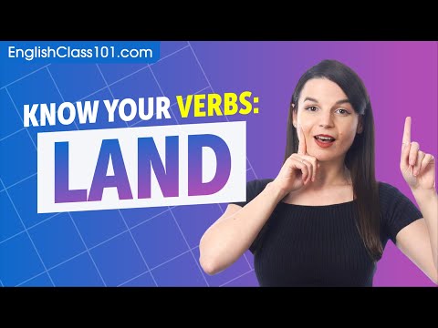 LAND - Basic Verbs - Learn English Grammar