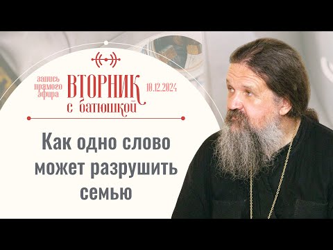 «ЕЩЕ РАЗ ПРО ЛЮБОВЬ...» Вторник с батюшкой. Беседа с прот. Андреем Лемешонком 10 декабря 2024 г.