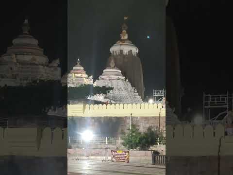 Jagannath Temple at Night • Ratha Yatra Preparation • Odisha Police Duty