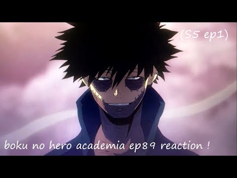 WHY BE A WEIRD LOOKIN PUSSY~boku no hero academia ep89 reaction ! (S5 ep1) ft. a stinky goblin