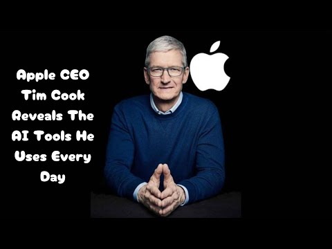 Apple CEO Tim Cook Reveals The AI Tools He Uses Every Day