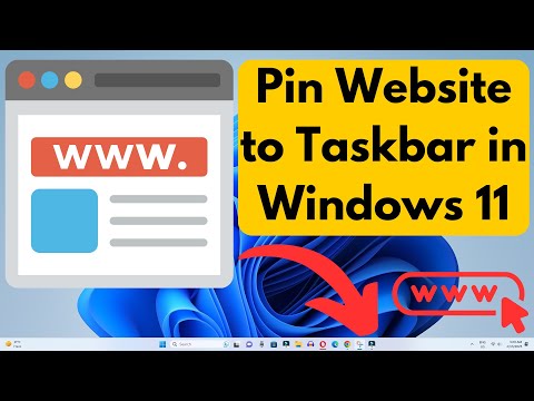 How To Pin a Website To Taskbar in Windows 11 (Easy Way)