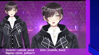 【Live2D   Showcase】VTuber Akizuki Pascal - Commission