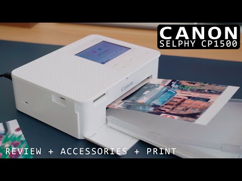 Finally got my FIRST photo printer! | Canon SELPHY CP1500 Review