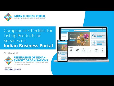 Compliance Checklist for listing Products or Services on Indian Business Portal