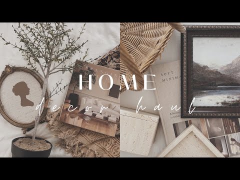 Home Decor Haul 2023 || Decorating Ideas || Amazon, Zara Home, Walmart, AtHome, Etsy & Magnolia Home