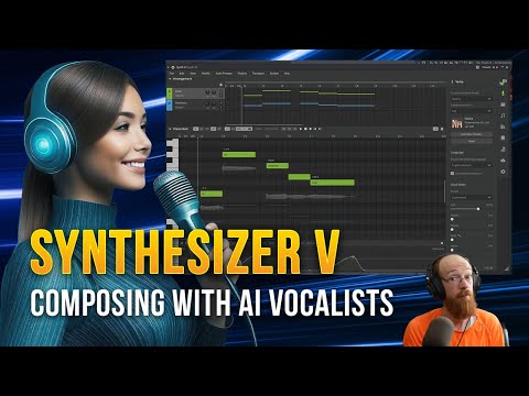 Dreamtonics - Synth V Composing a Vocal Part | Eric Burgess