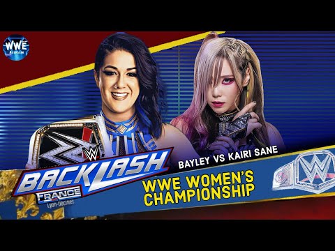 WWE 2K24 BACKLASH; BAYLEY VS. KAIRI SANE FOR THE WWE WOMEN'S CHAMPIONSHIP!!!