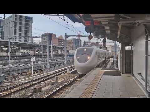 681系W11編成(しらさぎ11号)名古屋到着