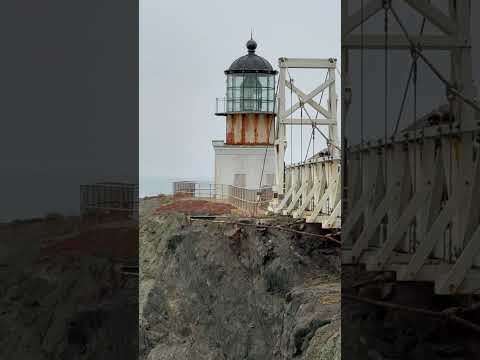 Point Bonita Lighthouse near the entrance to the Golden Gate straits in California, is still active!