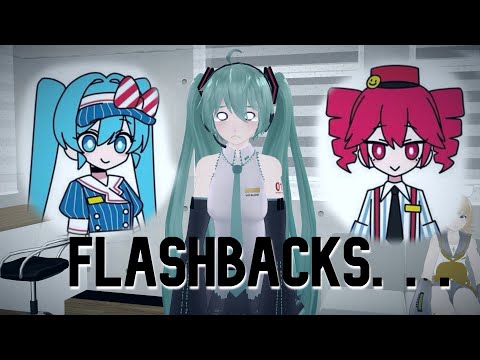 [MMD Talkloid] Miku hates Teto