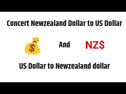 Convert New Zealand Dollar (NZD) to US Dollars || Convert US Dollar to New Zealand Dollars Exchange