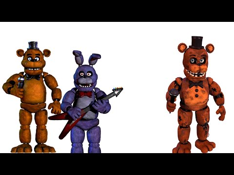 Five Nights At Freddys Characters And their Favorite Best Friends (CRAZY ENDING😱)