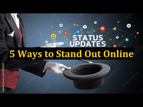 5 Ways to Stand Out Online