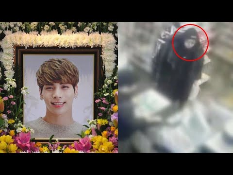 Heartbreaking || Jonghyun's last moments captured by CCTV!