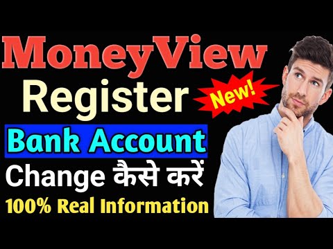 Moneyview Register Bank Account Change Kaise kare // How to Change Register Bank Account  on Money