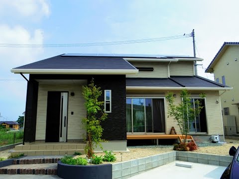 精悍な佇まい、魅せるモダン住宅。【アイ-ウッド】